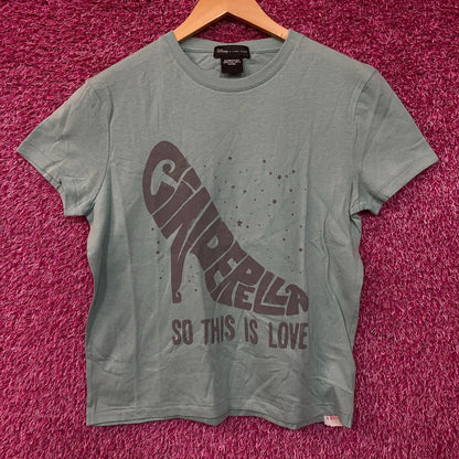 So this is Love Cinderella Glass SLipper Tshirt size XS