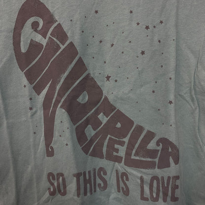 So this is Love Cinderella Glass SLipper Tshirt size XS