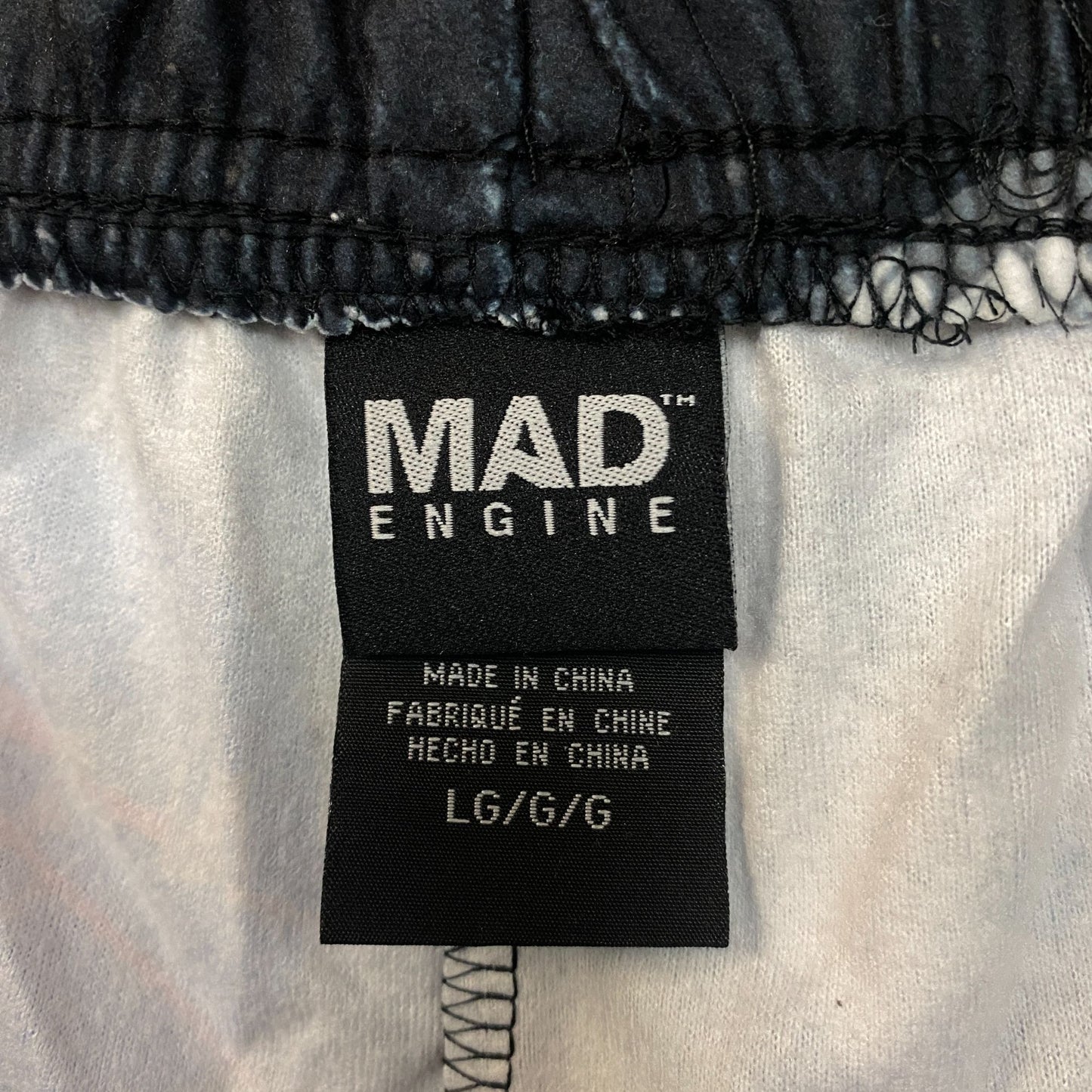 MAD Engine NASA Graphic Sleep Pants Large