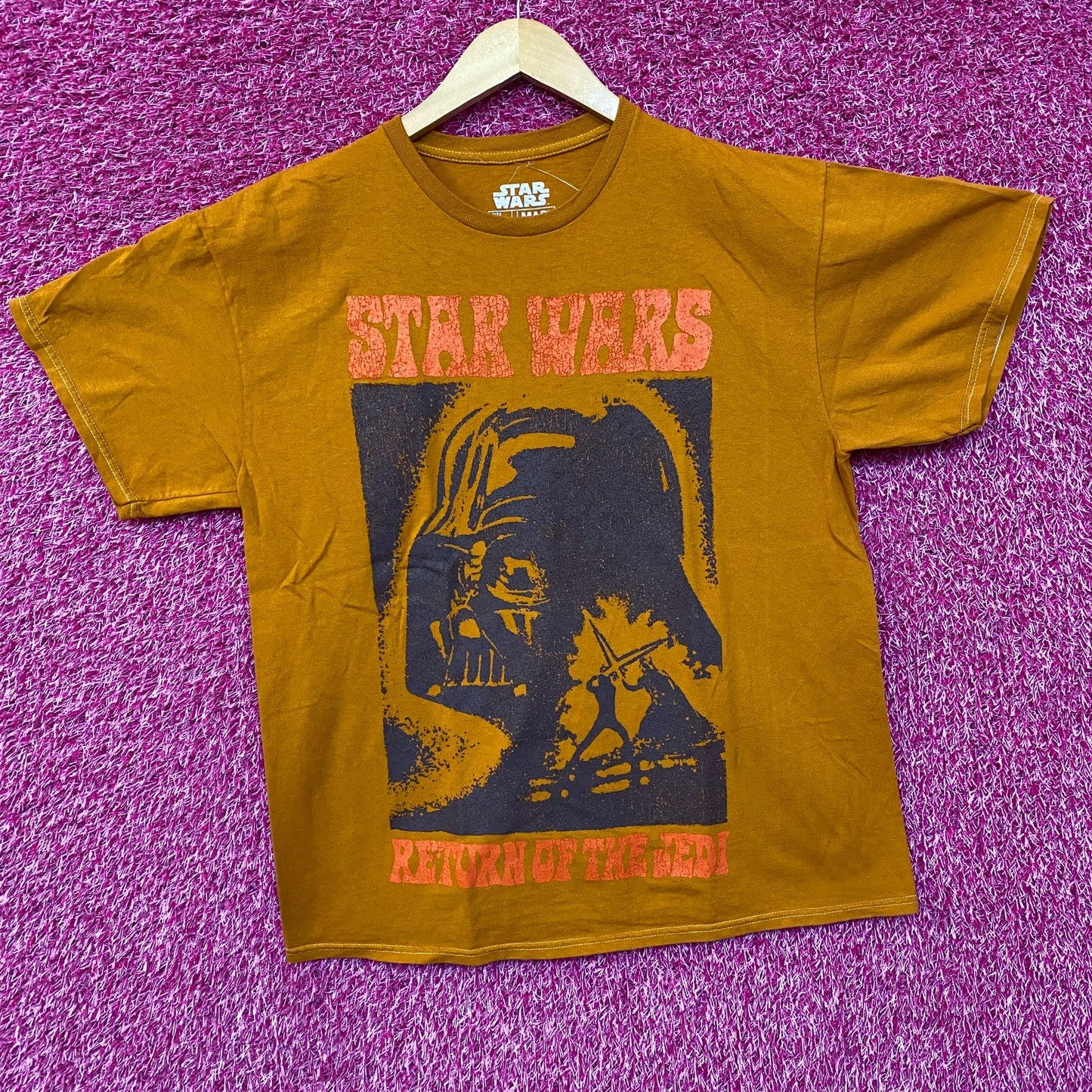 Darth Vader The Return of the Jedi Star Wars Movie T-Shirt L