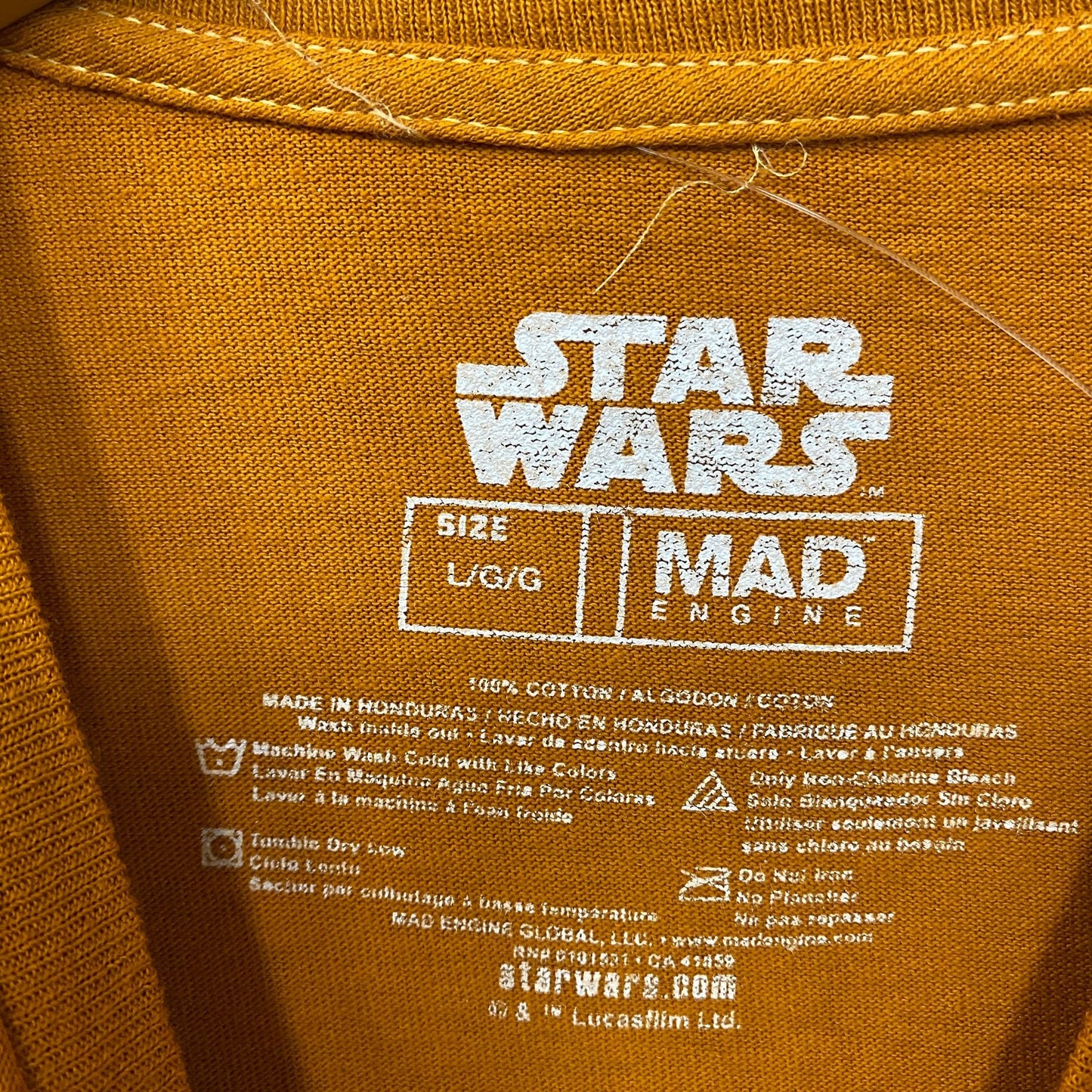 Darth Vader The Return of the Jedi Star Wars Movie T-Shirt L