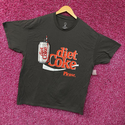 Coca-Cola Diet Coke Please Graphic T-Shirt Large