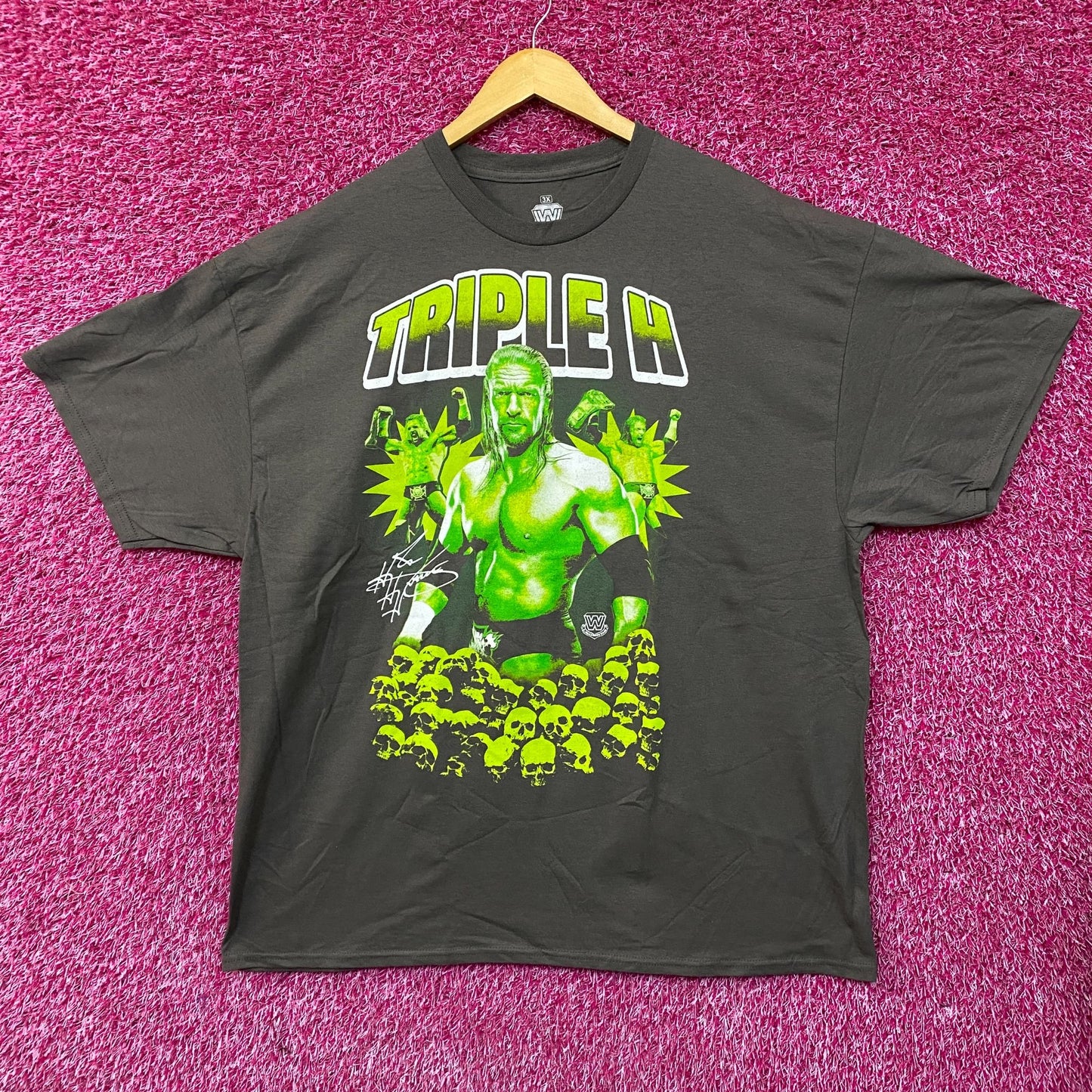 WWE Triple H King Of Kings Wrestling T-Shirt 3X