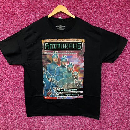 Animorphs The Sacrifice Book Cover Graphic T-Shirt XL