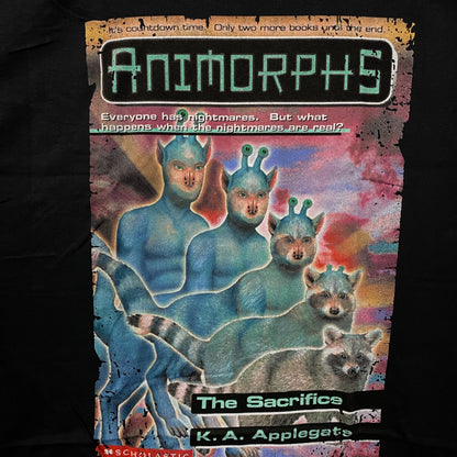Animorphs The Sacrifice Book Cover Graphic T-Shirt XL