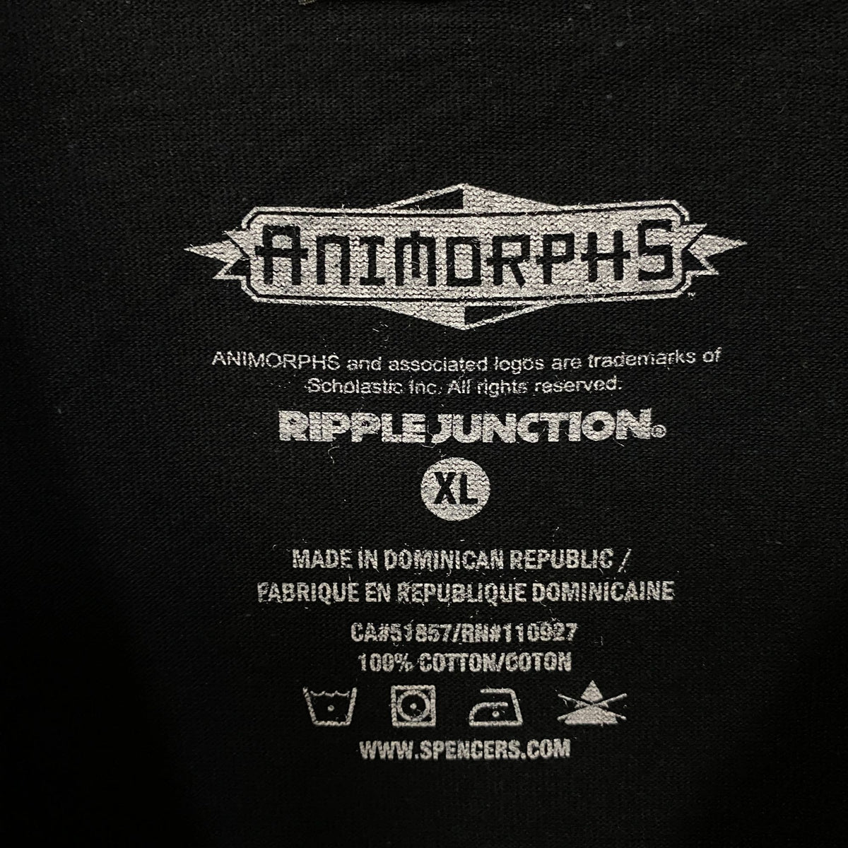 Animorphs The Sacrifice Book Cover Graphic T-Shirt XL