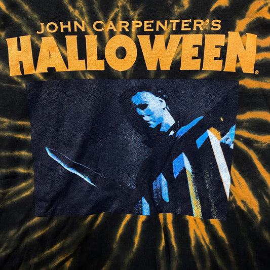 John Carpenter's Michael Myers Halloween tie dye T-Shirt Small