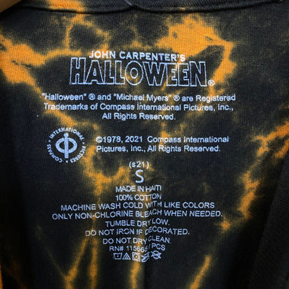 John Carpenter's Michael Myers Halloween tie dye T-Shirt Small