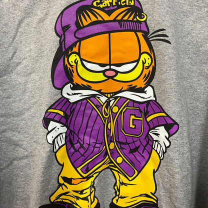 Garfield Too Kool for Skool double sided Crewneck size Medium
