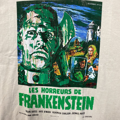 Les Horreurs de Frankenstein Film Vintage Style Poster T-Shirt Medium