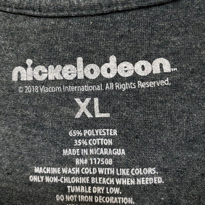 Nickelodeon Christmas Best Of Grey Tshirt size Extra Large