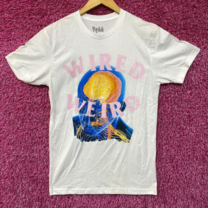 Wired Weird Graphic Design T-Shirt Small