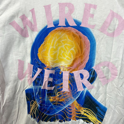 Wired Weird Graphic Design T-Shirt Small