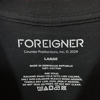Foreigner Agent Provocateur I Wanna Know What Love Is T-Shirt Large