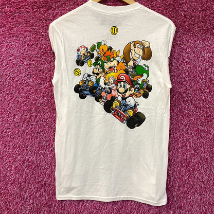 Super Nintendo Super Mario Kart Retro Game Long Sleeve T-Shirt Small