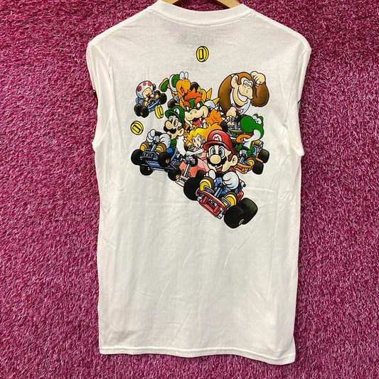 Super Nintendo Super Mario Kart Retro Game Long Sleeve T-Shirt Small