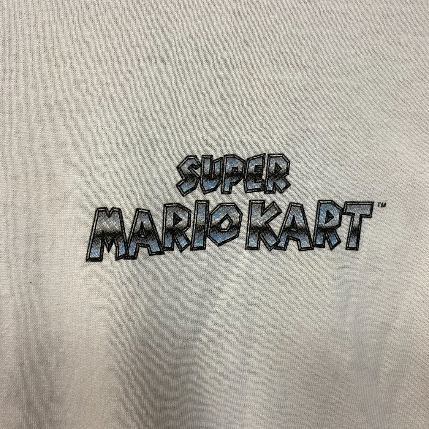 Super Nintendo Super Mario Kart Retro Game Long Sleeve T-Shirt Small