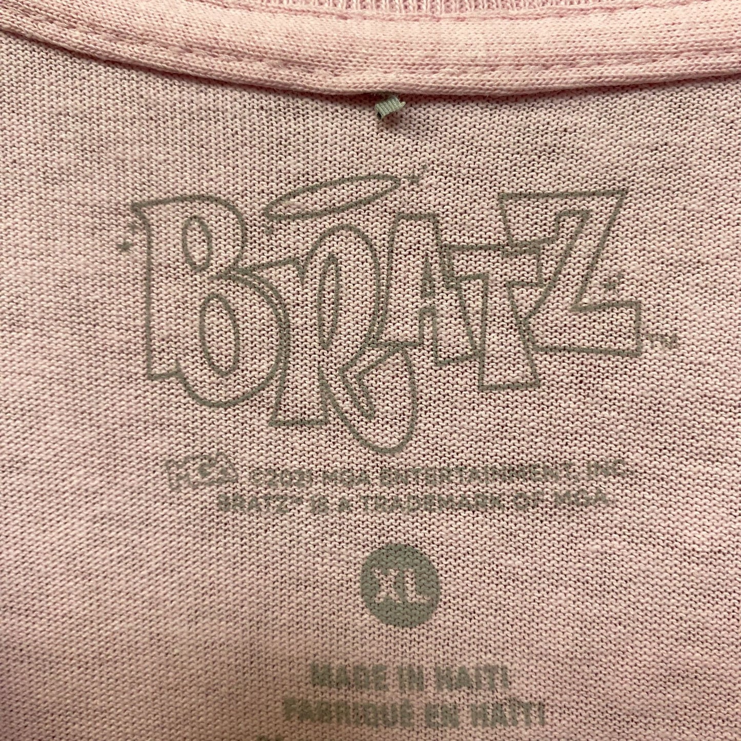 Bratz Hi Bestie Pink Tshirt size Extra Large