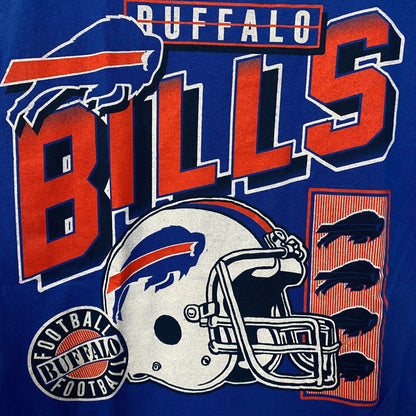 Junk Food Clothing NFL Buffalo Bills Checkdown Flea Market Tee XS