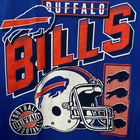 Junk Food Clothing NFL Buffalo Bills Checkdown Flea Market Tee XS