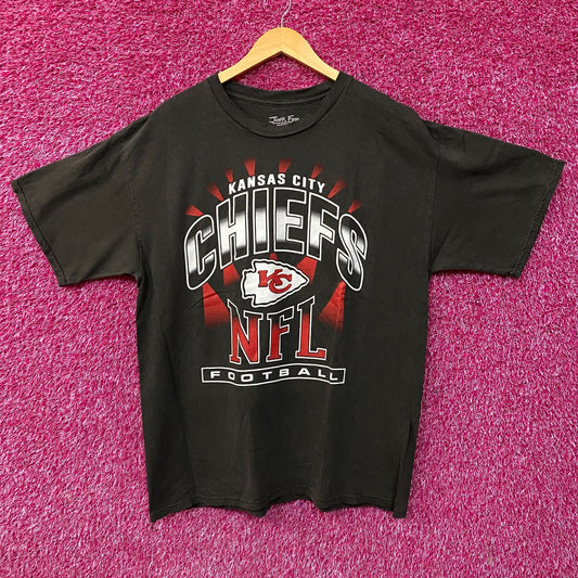 Junk Food Clothing NFL Kansas City Chiefs Football Chrome Flea Market Tee Medium