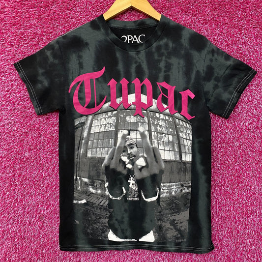 Tupac Hip-Hop Tie-Dye T-Shirt Extra Small