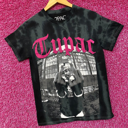Tupac Hip-Hop Tie-Dye T-Shirt Extra Small