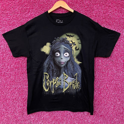 Tim Burton Corpse Bride Emily Graphic Tee Large