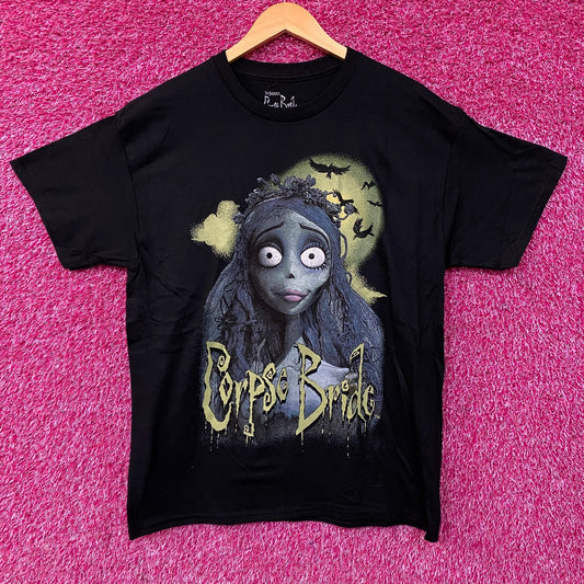 Tim Burton Corpse Bride Emily Graphic Tee Large