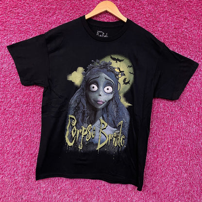 Tim Burton Corpse Bride Emily Graphic Tee Large