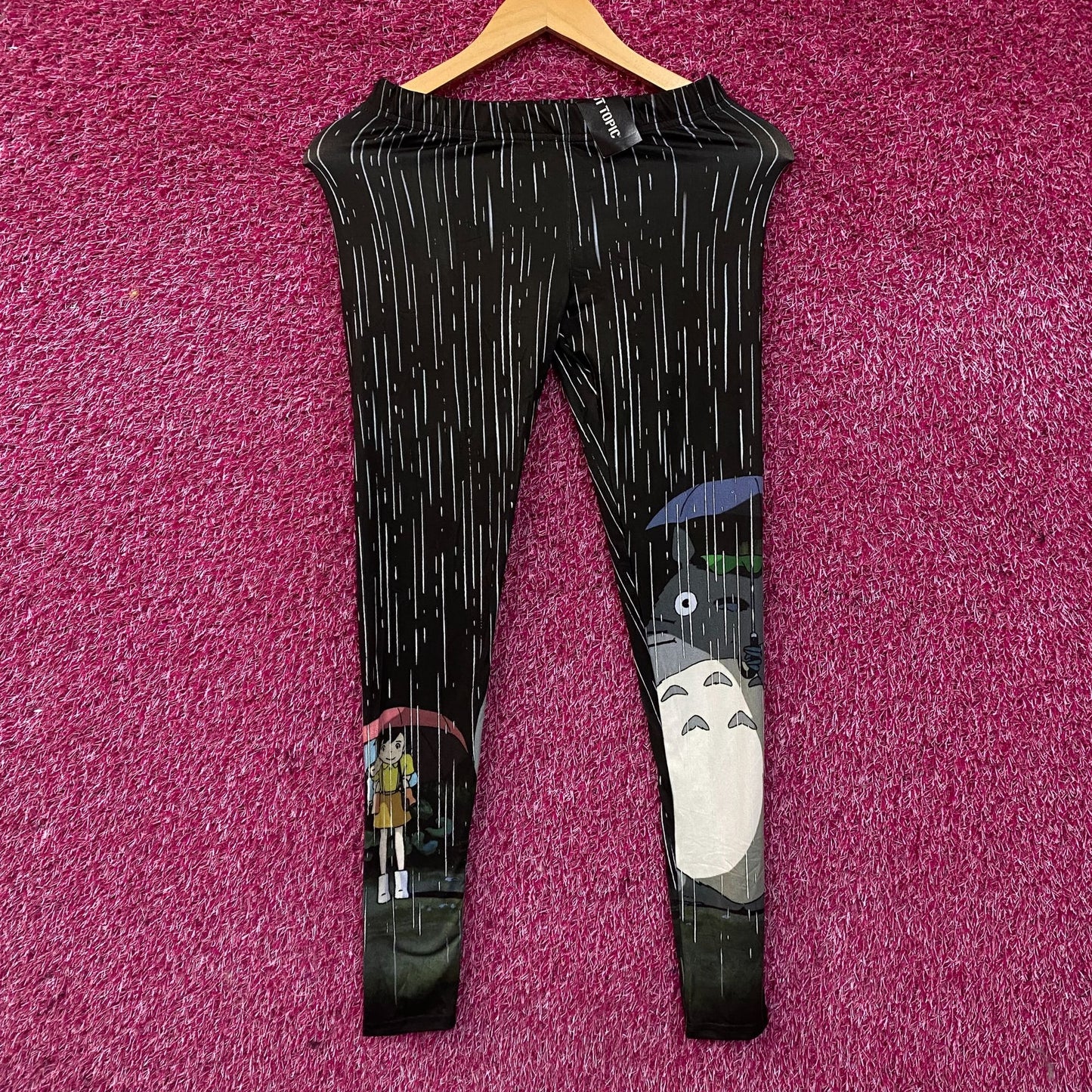 Studio Ghibli My Neighbor Totoro Rain Leggings Small