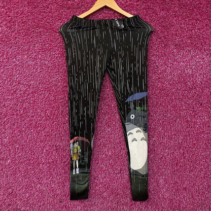Studio Ghibli My Neighbor Totoro Rain Leggings Small