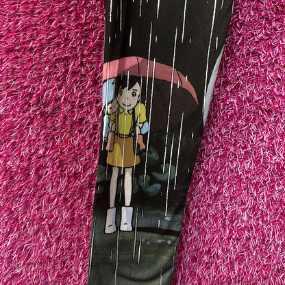 Studio Ghibli My Neighbor Totoro Rain Leggings Small