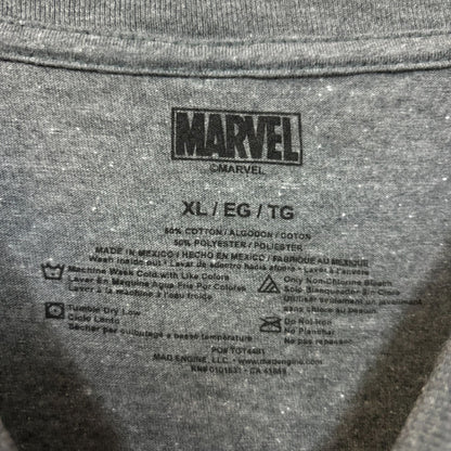 Marvel Comic Book Gray Tshirt size XL