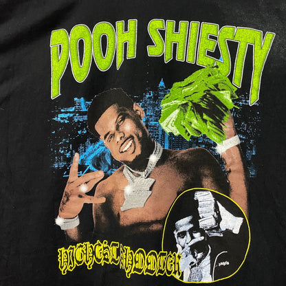 Pooh Shiesty Official Merch Highest Shooter T-shirt XL