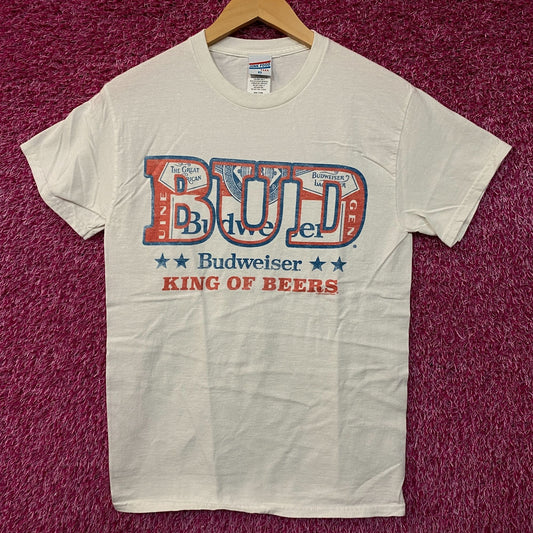 Junk Food Budweiser King of Beers Flea Market Tee XS