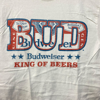 Junk Food Budweiser King of Beers Flea Market Tee XS