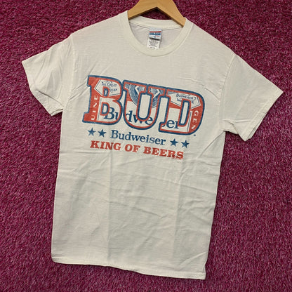 Junk Food Budweiser King of Beers Flea Market Tee XS