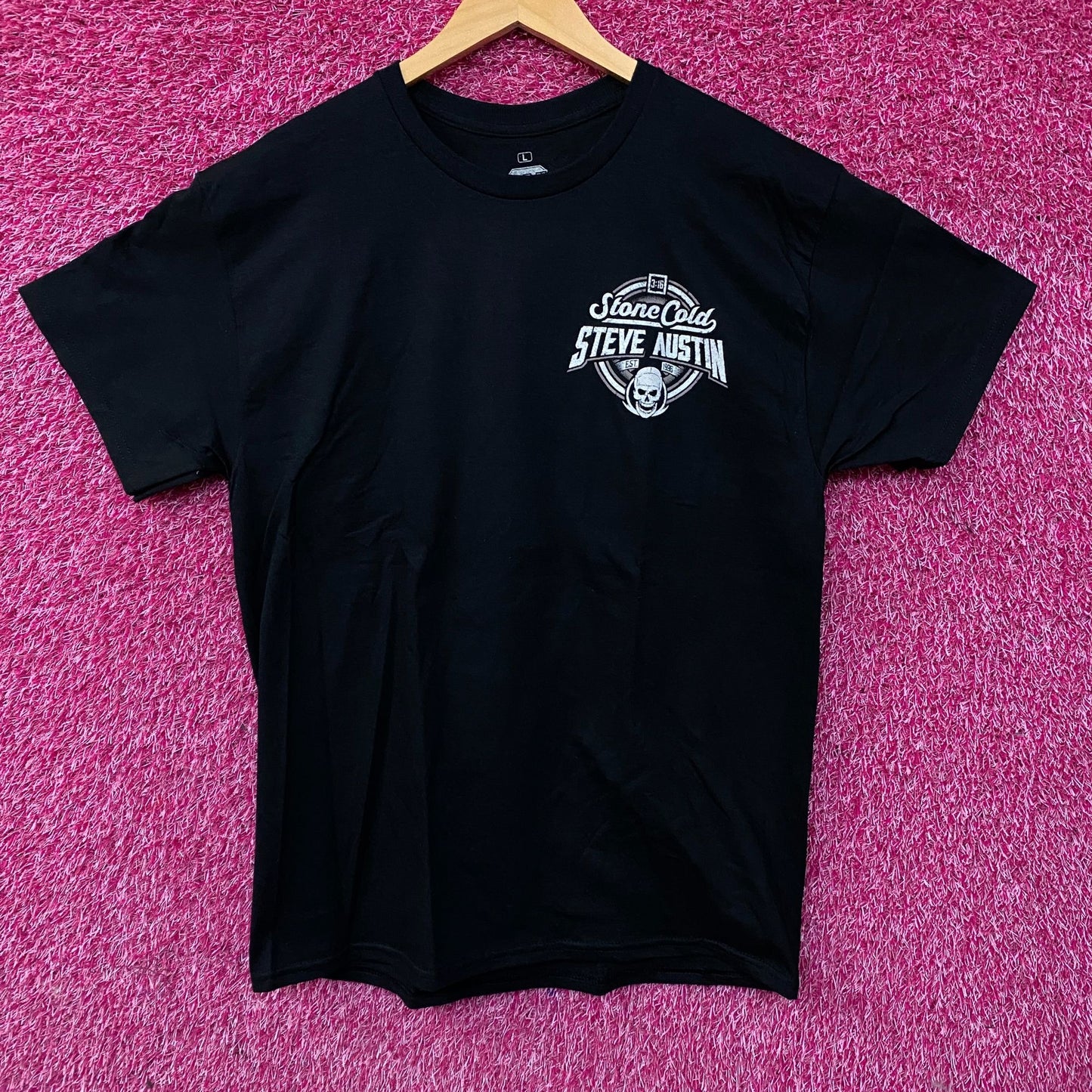 WWE "Stone Cold" Steve Austin 1997 Royal Rumble Winner Graphic T-Shirt Large