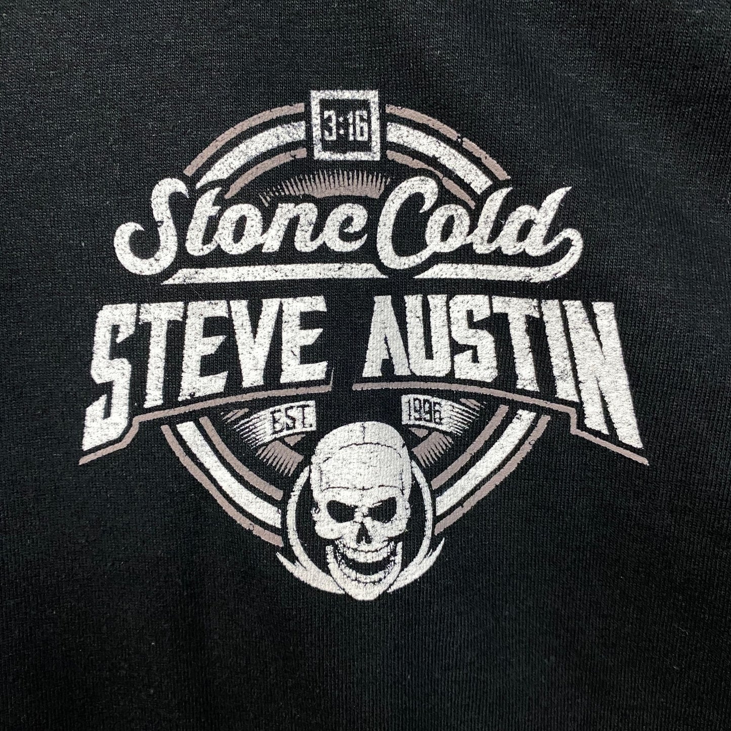 WWE "Stone Cold" Steve Austin 1997 Royal Rumble Winner Graphic T-Shirt Large