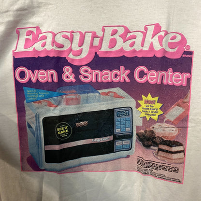 Easy-Bake Oven & Snack Center Box Retro Graphic T-Shirt Medium