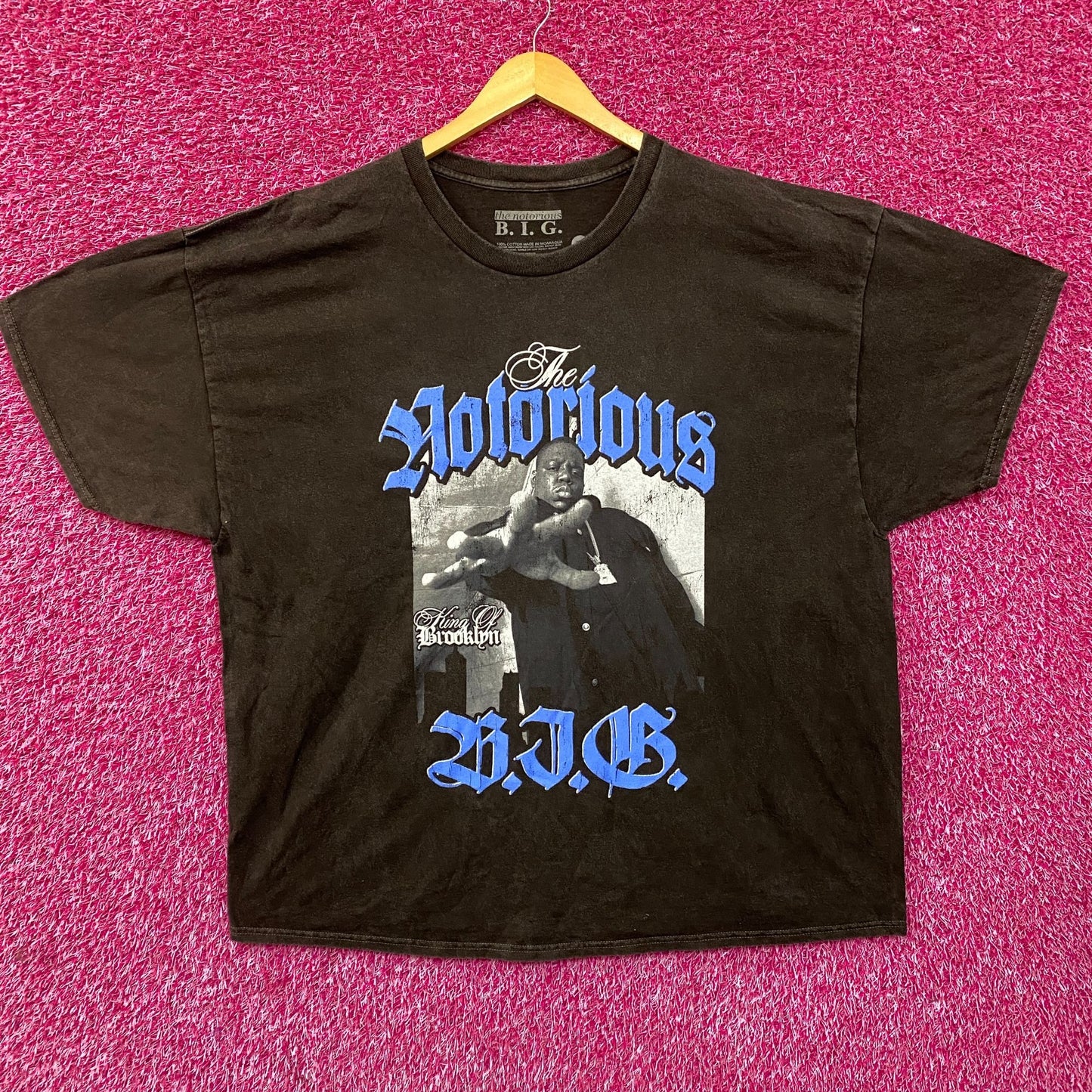 The Notorious B.I.G. King of Brooklyn Big T-shirt 2XL