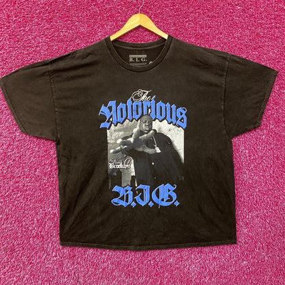 The Notorious B.I.G. King of Brooklyn Big T-shirt 2XL