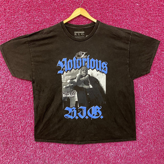 The Notorious B.I.G. King of Brooklyn Big T-shirt 2XL