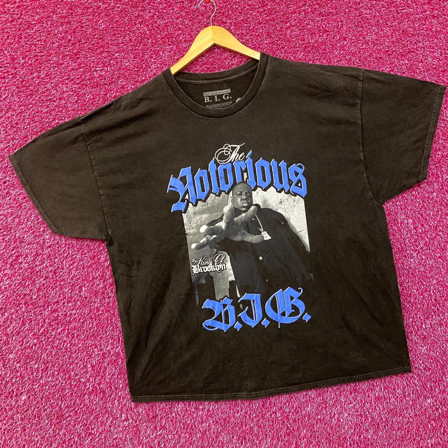 The Notorious B.I.G. King of Brooklyn Big T-shirt 2XL