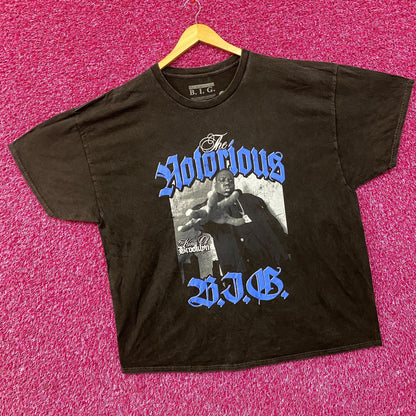 The Notorious B.I.G. King of Brooklyn Big T-shirt 2XL