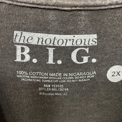 The Notorious B.I.G. King of Brooklyn Big T-shirt 2XL