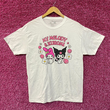 My melody x Kuromi white Tshirt size medium