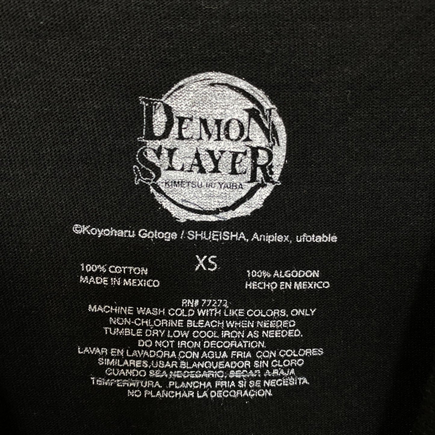 Demon Slayer : Kimetsu no Yaiba - Tanjiro Kamado Anime T-Shirt Extra Small