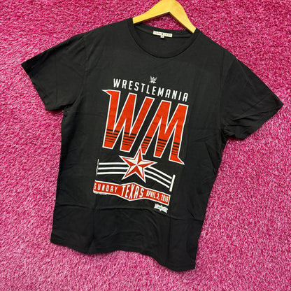 Wrestlemania 2016 Texas Oversized WWE Womens Tee M